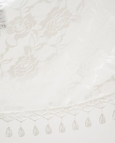 Aware Bara Lace Scarf Snow White - Things I Like Things I Love