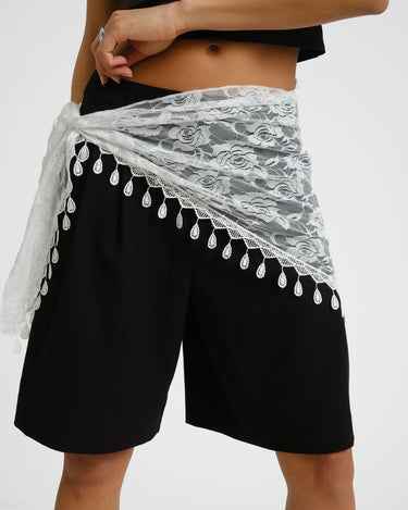 Aware Bara Lace Scarf Snow White - Things I Like Things I Love