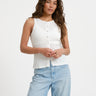 Aware Blythe O - Neck Top Snow White - Things I Like Things I Love