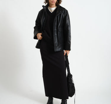 Aware Elani Ankle Skirt Black - Things I Like Things I Love