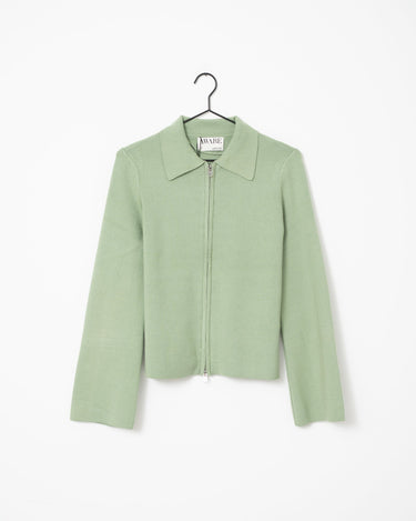 Aware Hanna Knit Cardigan Basil - Things I Like Things I Love