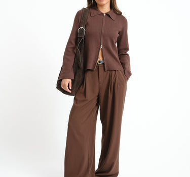 Aware Hanna Knit Cardigan Chocolate Torte - Things I Like Things I Love