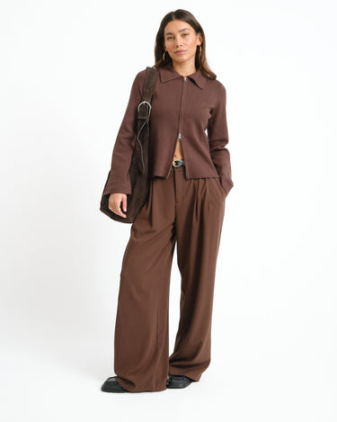 Aware Hanna Knit Cardigan Chocolate Torte - Things I Like Things I Love