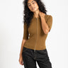 Aware Hanna Zip Knit Cardigan Breen - Things I Like Things I Love