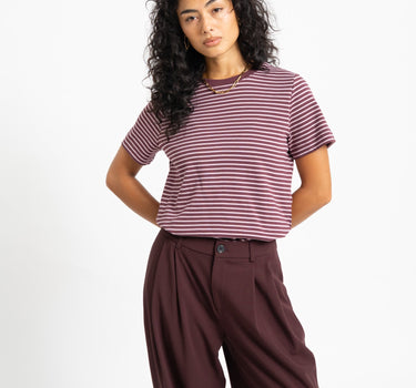 Aware Jada Naima O-Neck T-Shirt Catawba Grape/Mauve Shadows - Things I Like Things I Love