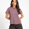 Aware Jada Naima O-Neck T-Shirt Catawba Grape/Mauve Shadows - Things I Like Things I Love