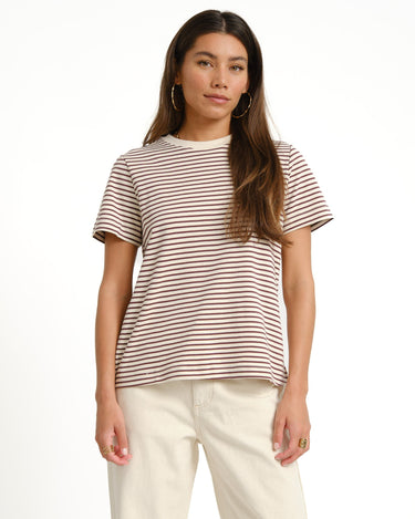 Aware Jada Naima O-Neck T-Shirt Grape - Things I Like Things I Love