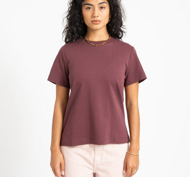 Aware Naima O-Neck T-Shirt Catawba Grape - Things I Like Things I Love