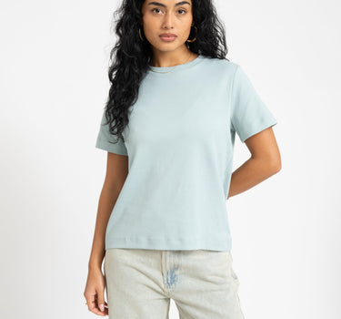 Aware Naima O - Neck T-Shirt Gray Mist - Things I Like Things I Love