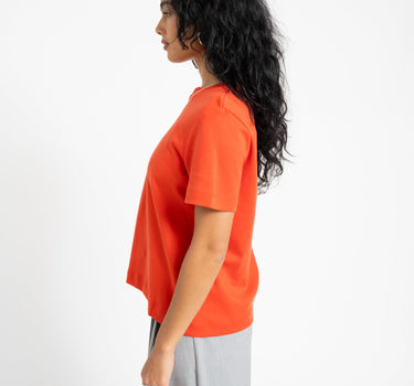 Aware Naima O - Neck T-Shirt Molten Lava - Things I Like Things I Love