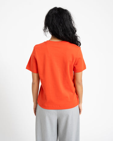 Aware Naima O - Neck T-Shirt Molten Lava - Things I Like Things I Love