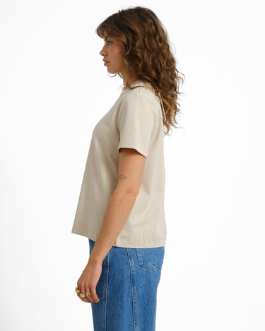 Aware Naima O - Neck T-Shirt Pelican - Things I Like Things I Love