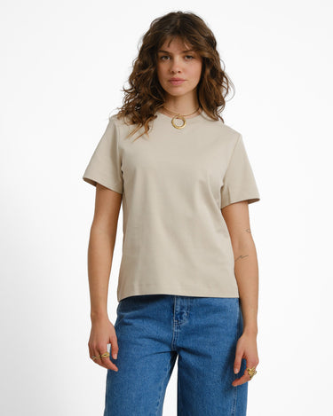 Aware Naima O - Neck T-Shirt Pelican - Things I Like Things I Love