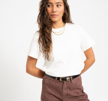 Aware Naima T-Shirt White - Things I Like Things I Love