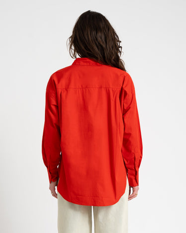 Aware Parina Loose Shirt Molten Lava - Things I Like Things I Love