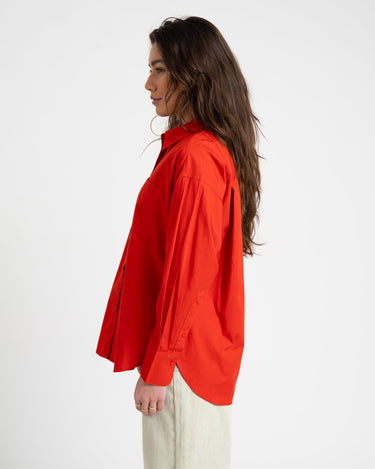 Aware Parina Loose Shirt Molten Lava - Things I Like Things I Love