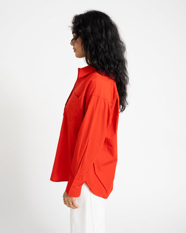 Aware Parina Loose Shirt Molten Lava - Things I Like Things I Love