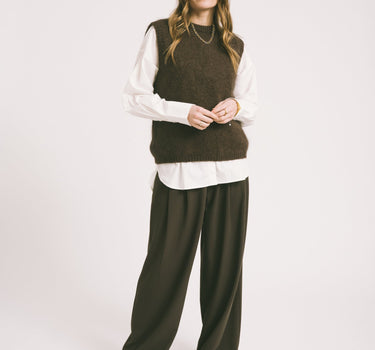 Aware Parina Loose Shirt Snow White - Things I Like Things I Love