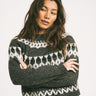 AWARE Tillie O - Neck Knit Medium Grey Melange - Things I Like Things I Love