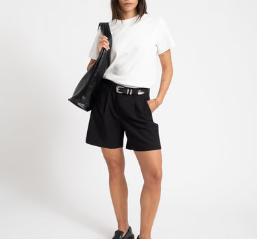 Aya Ellis Wide Shorts Black - Things I Like Things I Love