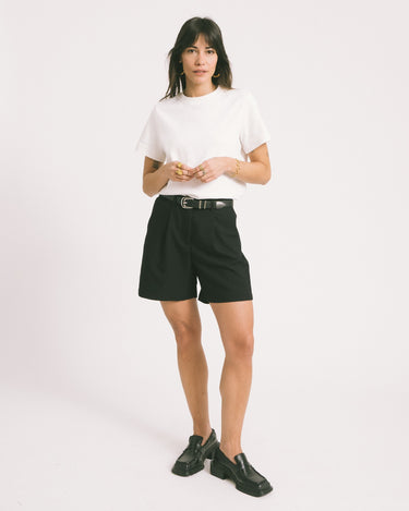 Aya Ellis Wide Shorts Black - Things I Like Things I Love