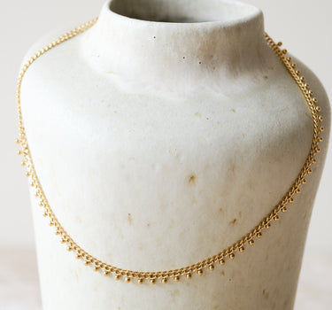 Baby Dots Necklace Goud - Things I Like Things I Love
