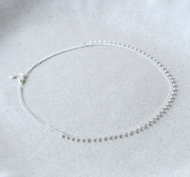 Baby Dots Necklace Silver - Things I Like Things I Love