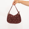 Bag Casey Stud Burgundy - Things I Like Things I Love