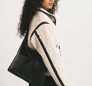 Bag Noor Black Faux Leather - Things I Like Things I Love