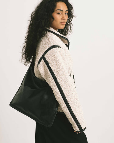 Bag Noor Black Faux Leather - Things I Like Things I Love