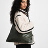 Bag Noor Green Faux Leather - Things I Like Things I Love