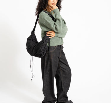 Bailey O-Neck Knit Box Laurel Wreath - Things I Like Things I Love
