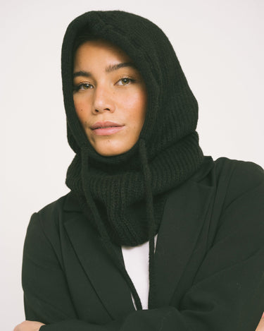 Balaclava Knitted Black - Things I Like Things I Love