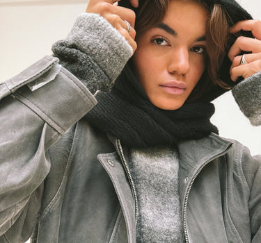 Balaclava Knitted Black - Things I Like Things I Love