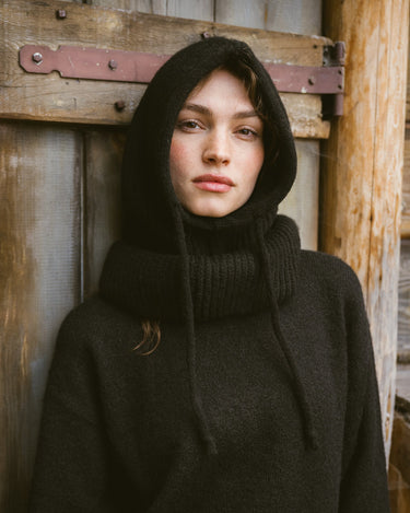 Balaclava Knitted Black - Things I Like Things I Love