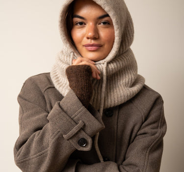 Balaclava Knitted Camel - Things I Like Things I Love