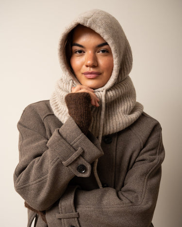 Balaclava Knitted Camel - Things I Like Things I Love