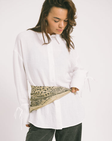 Bandana Scarf Off White - Things I Like Things I Love