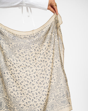 Bandana Scarf Off White - Things I Like Things I Love