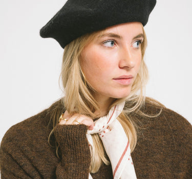 Baret Wool Black - Things I Like Things I Love