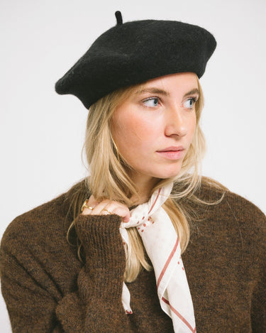 Baret Wool Black - Things I Like Things I Love