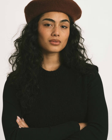 Baret Wool Brown - Things I Like Things I Love