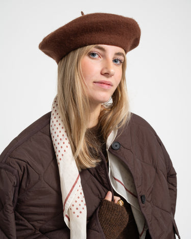 Baret Wool Brown - Things I Like Things I Love