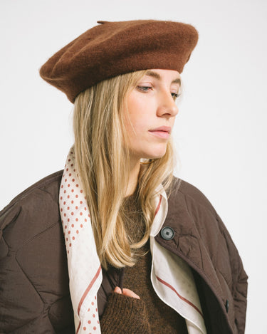 Baret Wool Brown - Things I Like Things I Love
