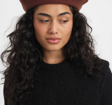 Baret Wool Brown - Things I Like Things I Love