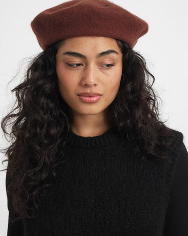Baret Wool Brown - Things I Like Things I Love