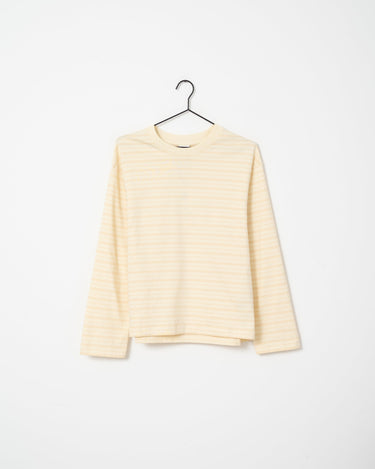 Basic Long Sleeve Tee Yellow - Things I Like Things I Love