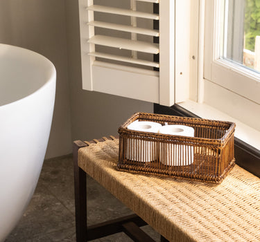 Basket Noma Rattan Brown - Things I Like Things I Love