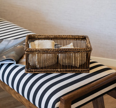 Basket Noma Rattan Brown - Things I Like Things I Love