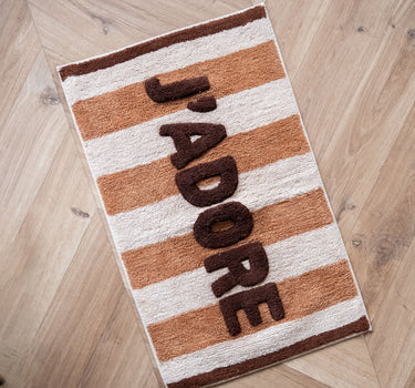 Bath Mat J'adore Stripes - Things I Like Things I Love